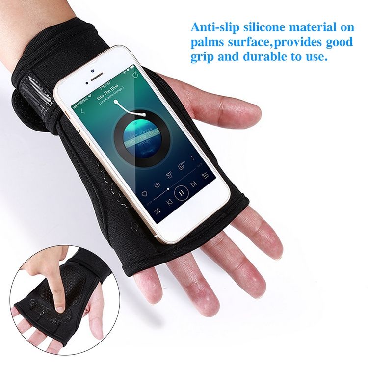 Lifting Gloves Workout Gloves with Integrated Wrist Wraps Anti-slip Hand Protector