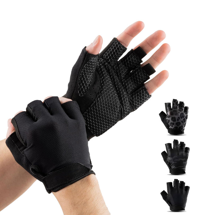 Fitness Gloves Weight Lifting Pull-ups Pushups Training Full Palm