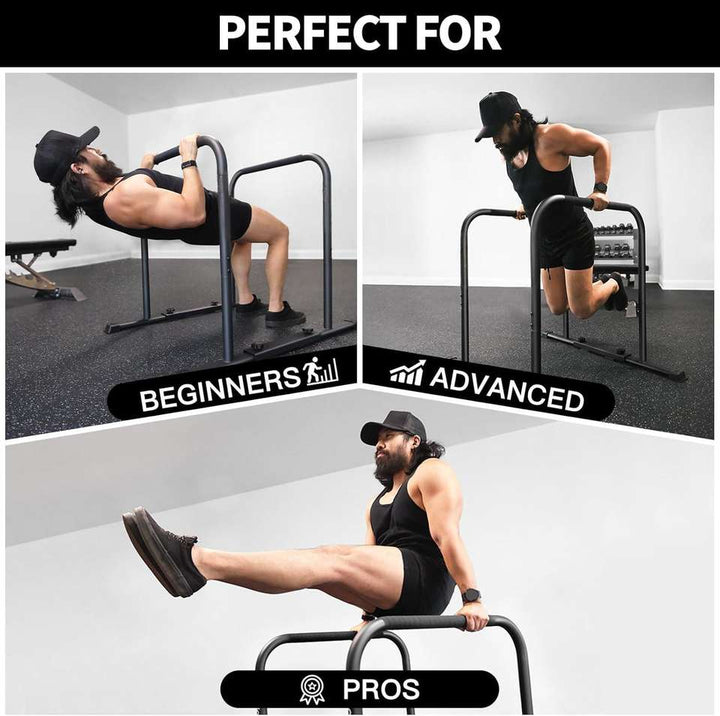 Strongest Premium Dip Bars With Adjustable Ultra-Stable Settings
