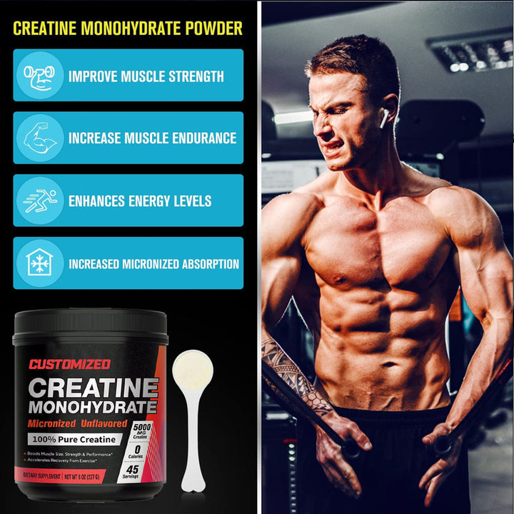 High Quality Energy Endurance Creatine Pre Workout Creatine Monohydate Powder