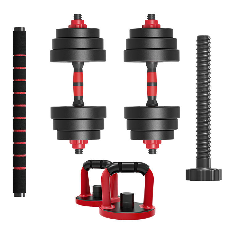 Adjustable 20K/24KG Gym Weight Lifting Dumbbell Set Made of Cement