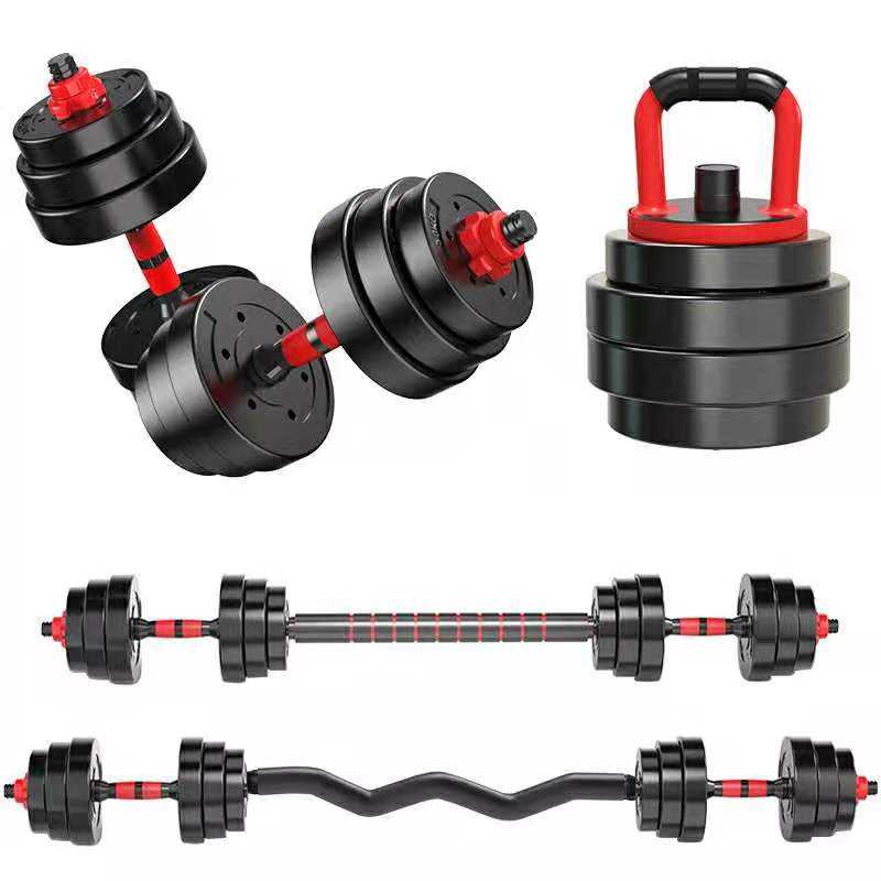 Adjustable 20K/24KG Gym Weight Lifting Dumbbell Set Made of Cement