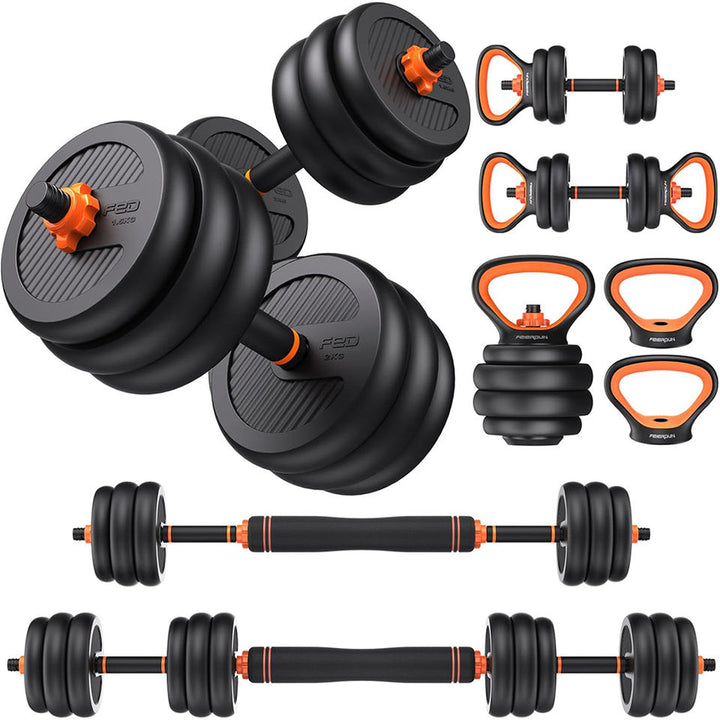 Home Gym Dumbbell Barbell Set 10kg-40kg Adjustable Dumbbell Set
