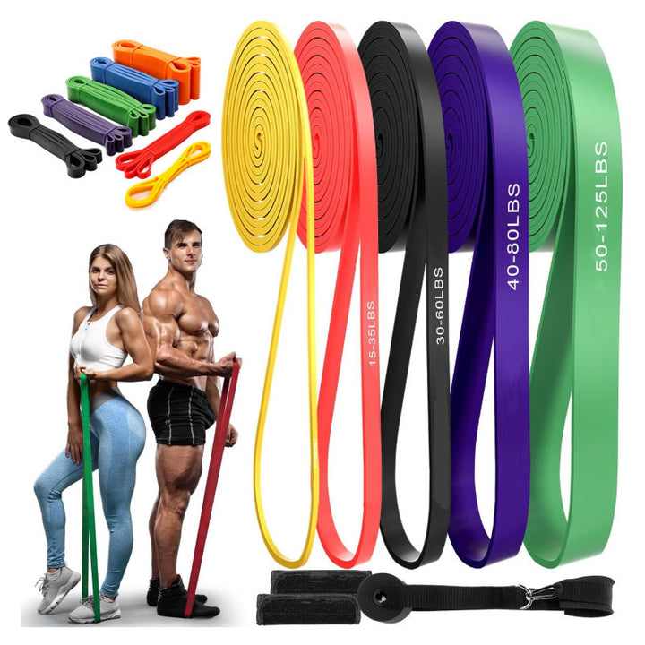 Exercise Heavy Resistance Bands Rubber Stretching Elastic Pull up Bands