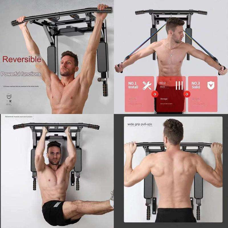 Steel Calisthenics Equipment-48 Inch Pull up Bar for Home Use