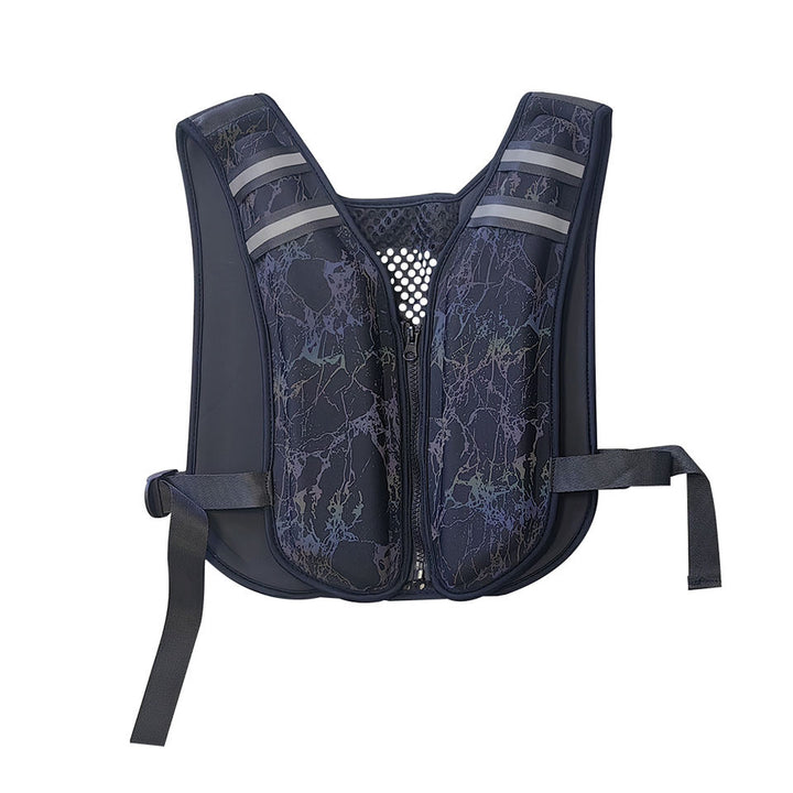 3/5/8kg Weighted Vest Reflective Stripe Adjustable Workout Fitness