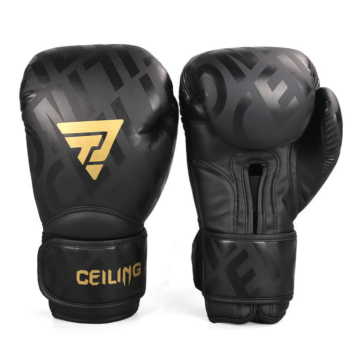 High Quality Sparring Gloves Professional Training MMA Muay Thai Sparring Pu Leather Boxing Gloves