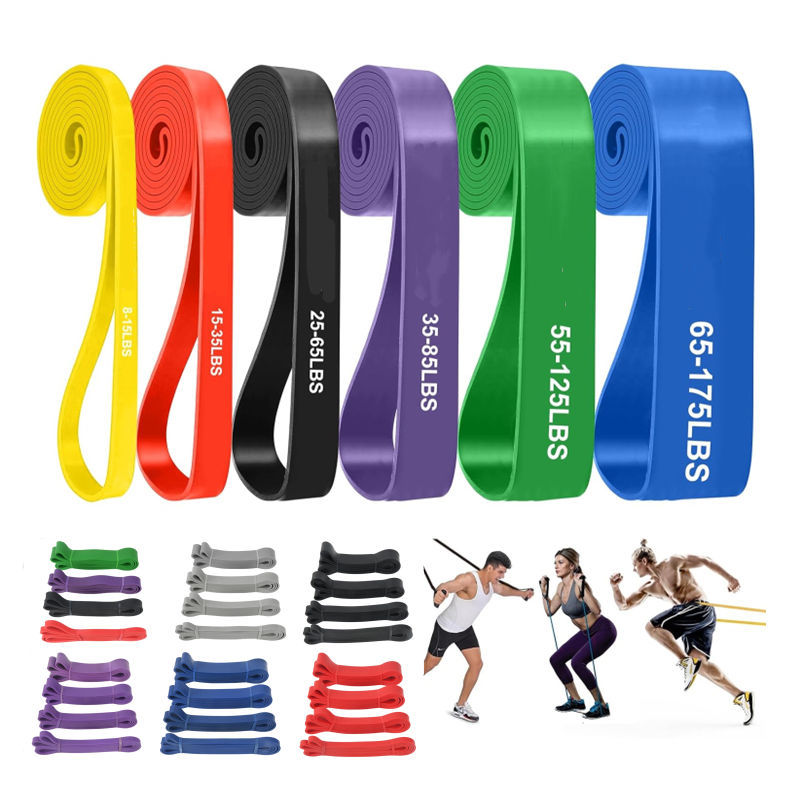 Exercise Heavy Resistance Bands Rubber Stretching Elastic Pull up Bands