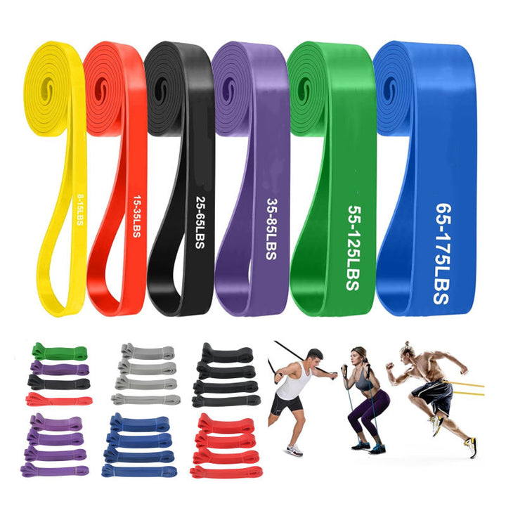 Exercise Heavy Resistance Bands Rubber Stretching Elastic Pull up Bands