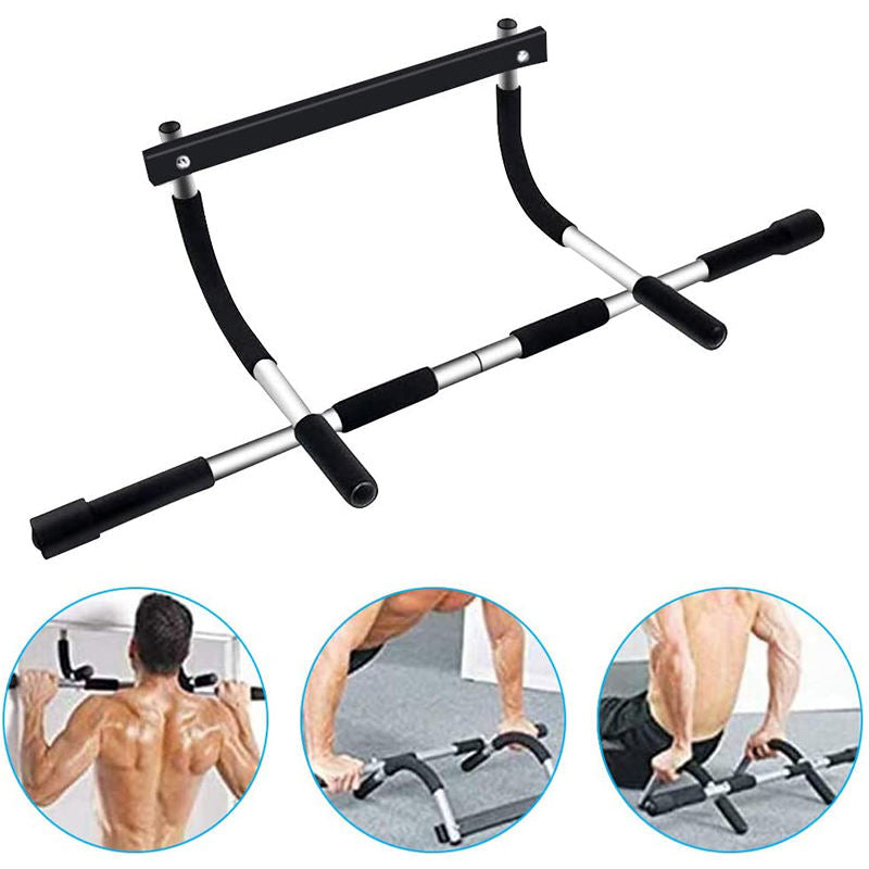 Home Gym Dip Bar Pull-Up Trainer with Horizontal Bars