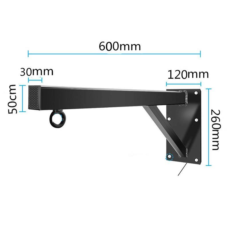 Heavy Bag Rack Martial Arts Fight Hanging Sandbag Hook Holder Wall Punching Bag Bracket