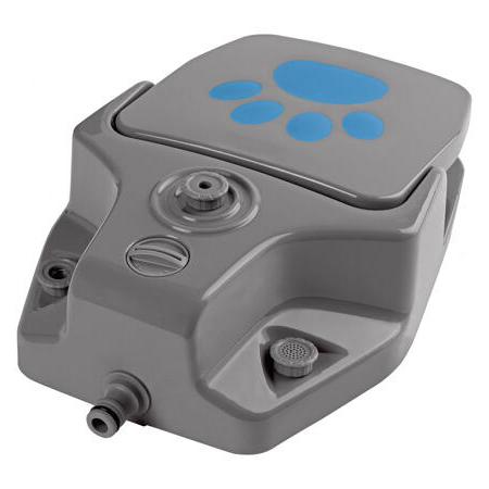 Garden Sprinkler Pet Step-On Water Dog Fountain