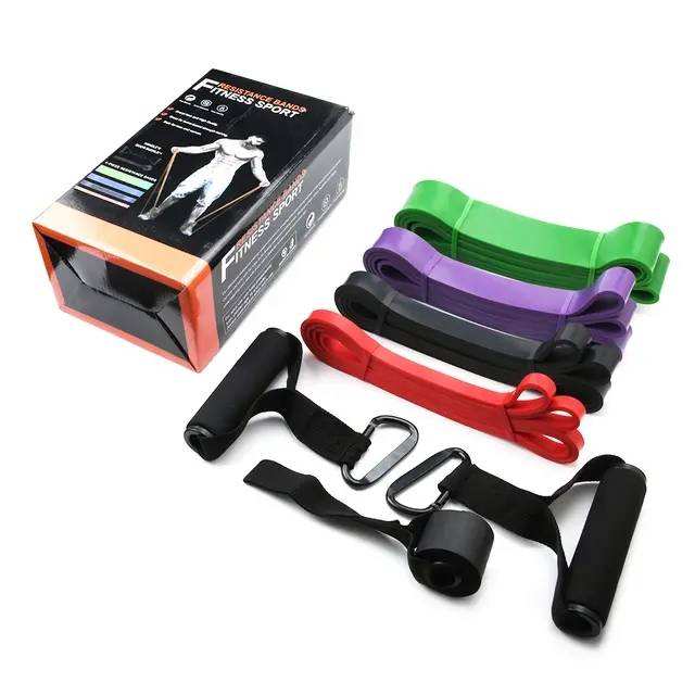 Exercise Heavy Resistance Bands Rubber Stretching Elastic Pull up Bands