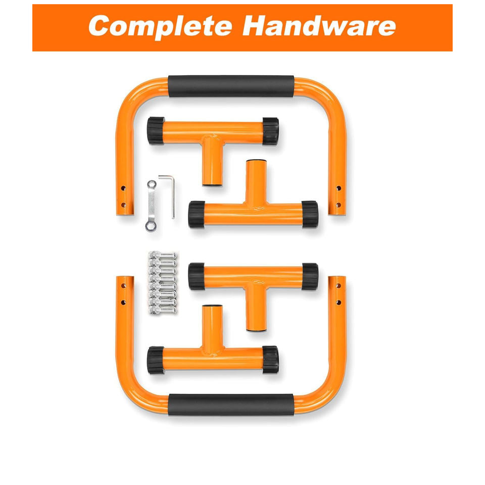 Harbour Fitness Training High Non-Wobble Parallettes Bars Dip Bar