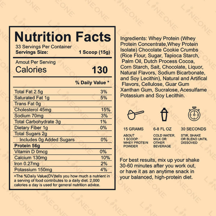 OEM Healthcare Supplement Whey Protein Powder 80% Gym Protein Powder