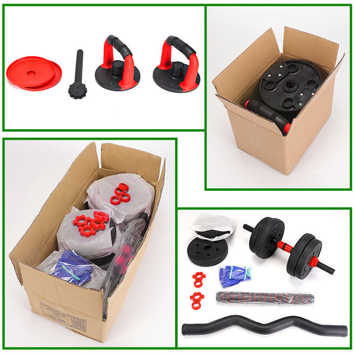 Adjustable 20K/24KG Gym Weight Lifting Dumbbell Set Made of Cement