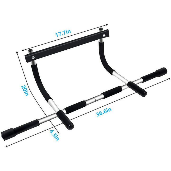 Home Gym Dip Bar Pull-Up Trainer with Horizontal Bars