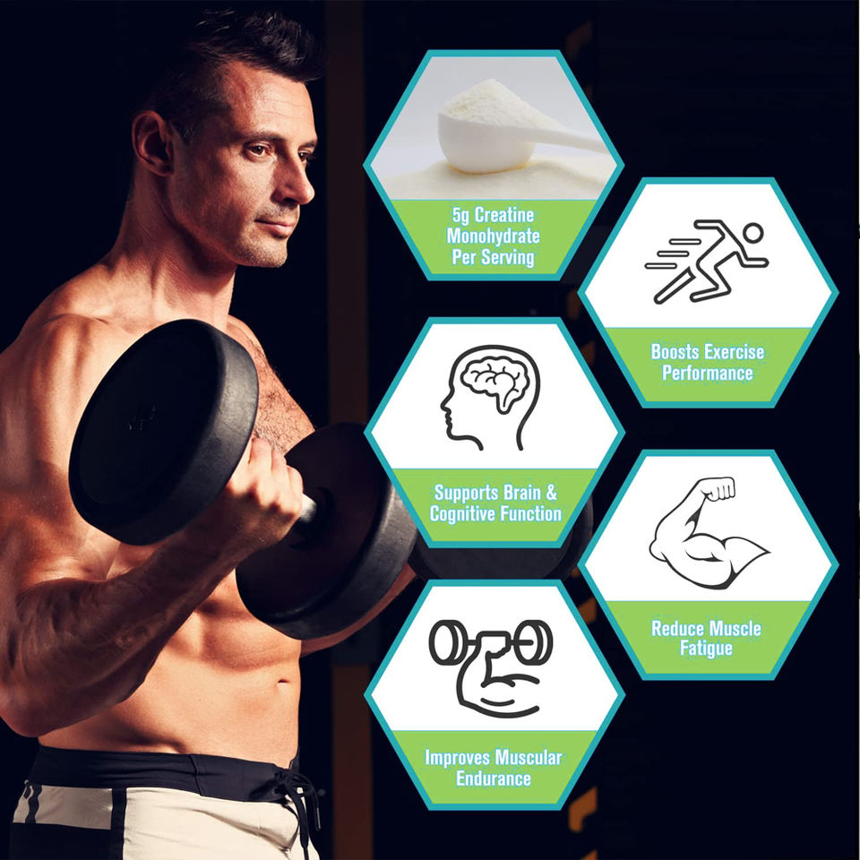 High Quality Energy Endurance Creatine Pre Workout Creatine Monohydate Powder