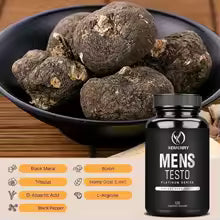 Men's Supplements - Reduces Fatigue, Enhances Male Function, Supports Muscle Growth, Vascular Function and Energy - 120 Capsules