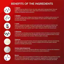 HGH Supplement for Men and Women, Human Growth Hormone Natural Support, Muscle Building, Muscle Growth, Post Workout Recovery