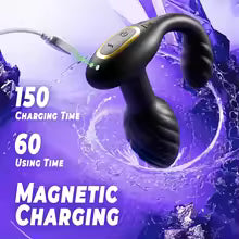 Rotating Anal Plug Vibrator Remote Control Butt Plug Men Prostate Massage Female Vagina Masturbator Adult Sex Toys for Women Gay