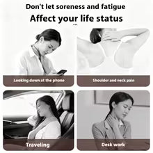 Neck Massagers Device Deep Kneading Electric Stimulator Heated Vibration Massage Machine for Neck Shoulder Body Legs Muscle Tool