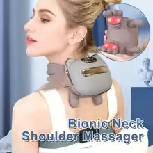 Bionic Finger Neck Shoulder Massager Wireless Neck Cervical Trapezius Kneading Massage Shawl Brushless Motor Neck masajeador