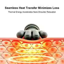 Bionic Neck Massager Portable Shiatsu Shoulder Massager Electric Deep Tissue Massage, Simulated Human Hand Design Muscle Relax