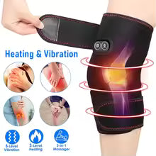 Electric Heated Vibration Knee Massage Pad 3 in 1 Massager for Shoulder Elbow Hot Compress Thermal Joint Brace Muscle Relaxation 1 sold 100K+ similar items sold