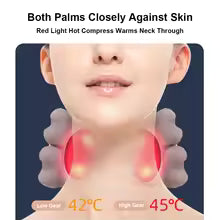 Bionic Finger Neck Shoulder Massager Wireless Neck Cervical Trapezius Kneading Massage Shawl Brushless Motor Neck masajeador