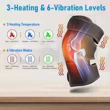 Electric Heated Vibration Knee Massage Pad 3 in 1 Massager for Shoulder Elbow Hot Compress Thermal Joint Brace Muscle Relaxation 1 sold 100K+ similar items sold